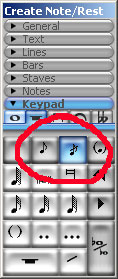 Wybierz odpowiednią przednutkę na Keypadzie